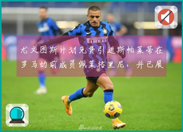 尤文图斯计划免费引进斯帕莱蒂在罗马的前成员佩莱格里尼，并已展开沟通